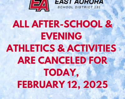 After-School Activities Canceled Today, February 12, 2025